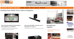 Desktop Screenshot of cinenow.fr